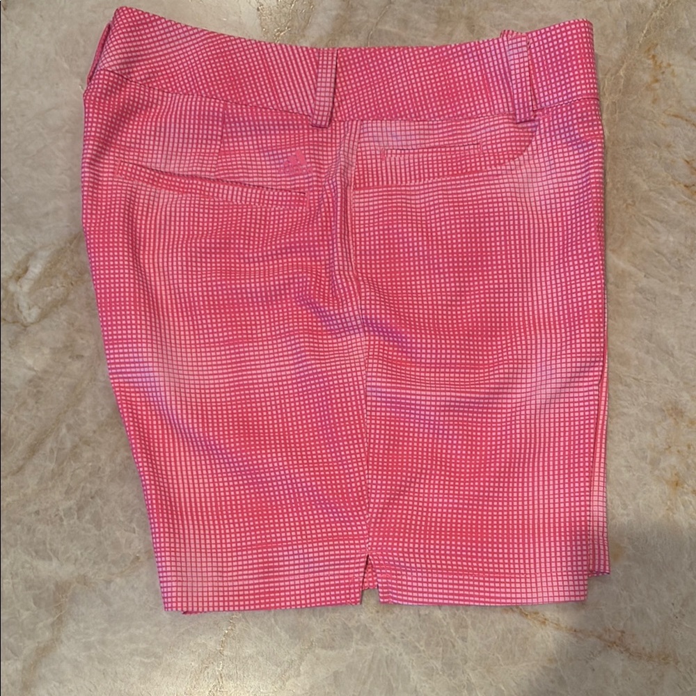 Women’s Pink Patterned Stretch Shorts